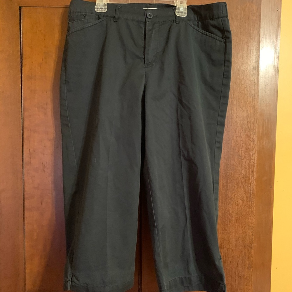 Black Christopher & Banks Capris